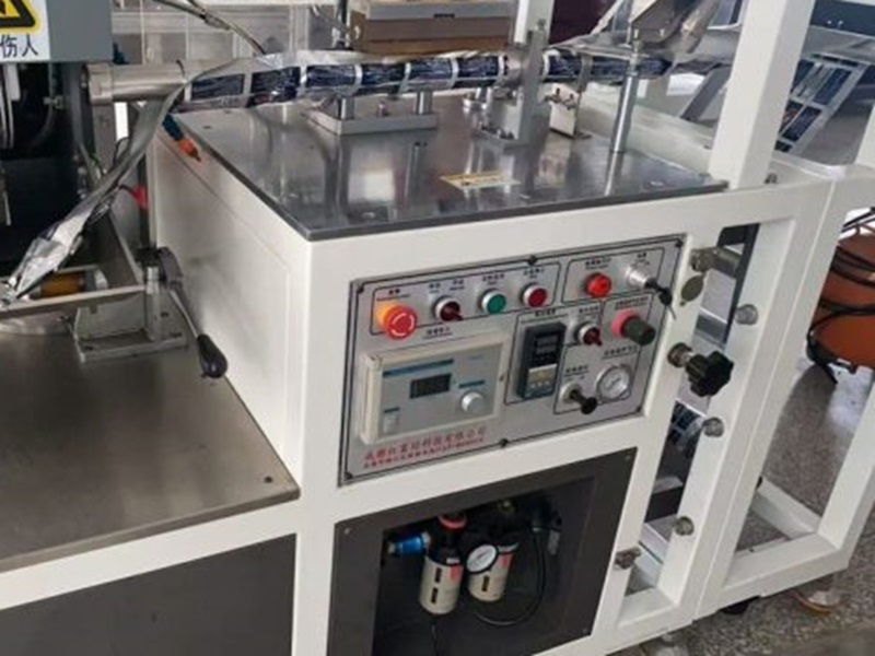 全自动软包装分装机交付现场