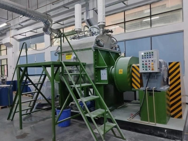 捏合机产品交付现场